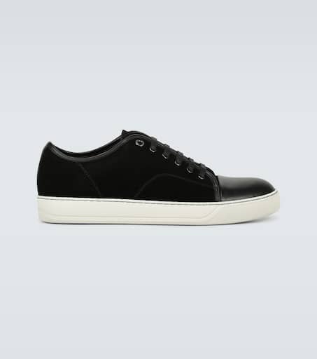 DBB1 suede and leather sneakers