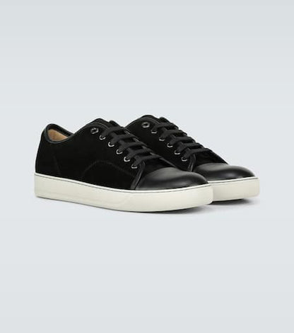 DBB1 suede and leather sneakers