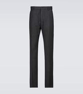 Striped formal pants