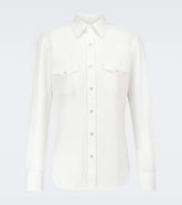 Western long-sleeved cotton shirt