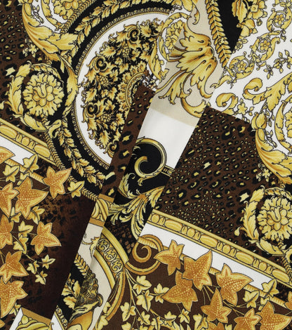 Barocco Patchwork flared pants