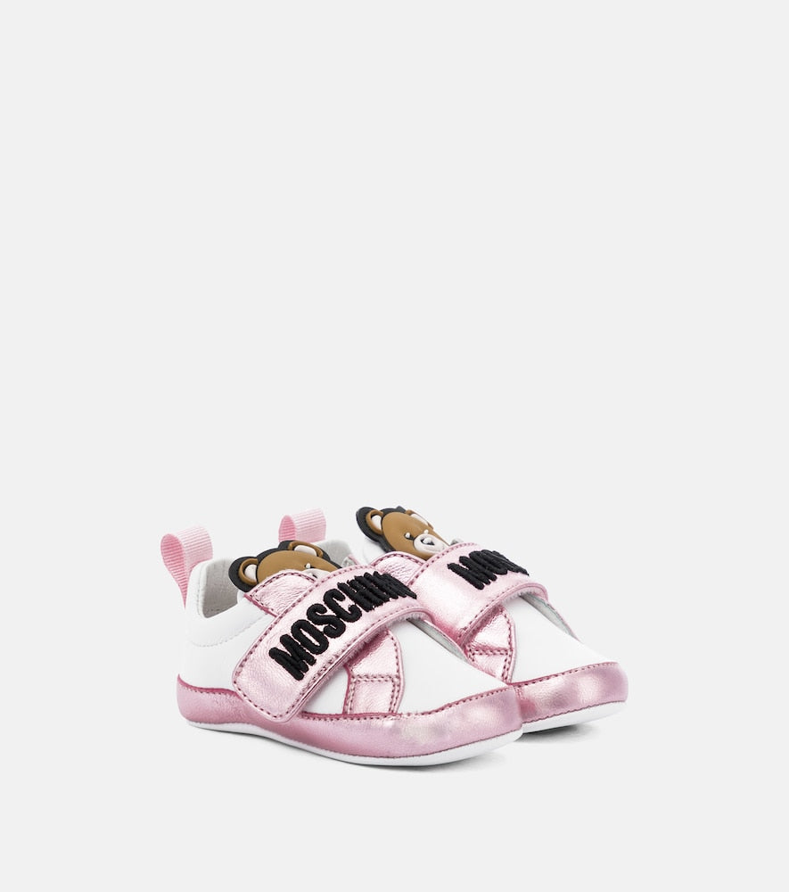 Baby leather sneakers