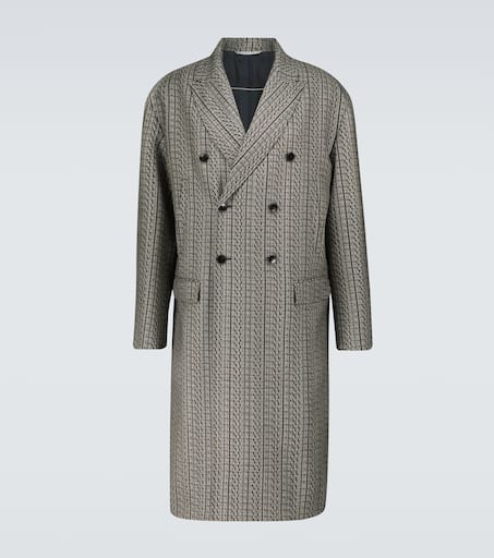 Double-breasted VLTN Times coat