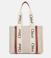 Woody Medium canvas tote