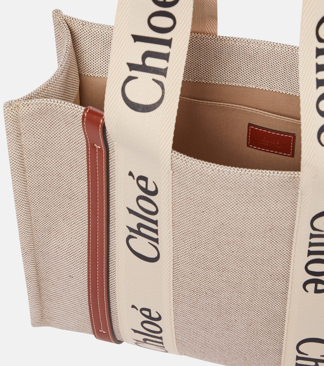 Woody Medium canvas tote