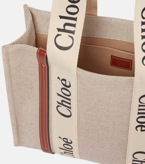 Woody Medium canvas tote
