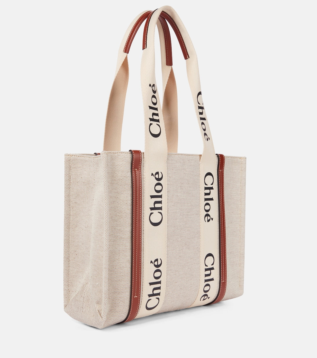 Woody Medium canvas tote