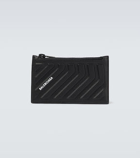 Car leather card holder