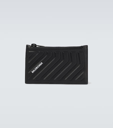 Car leather card holder