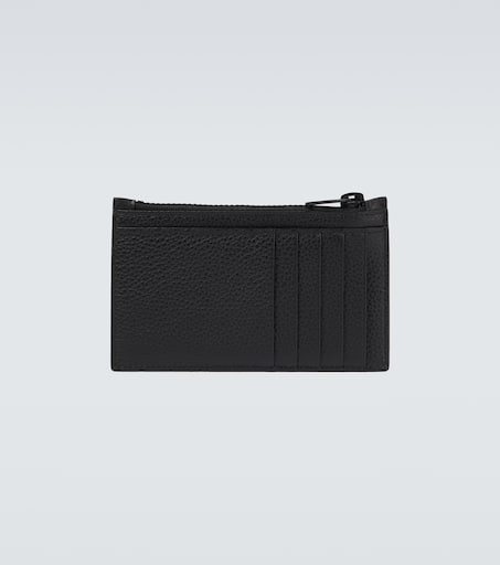 Car leather card holder