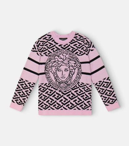 Medusa La Greca wool sweater