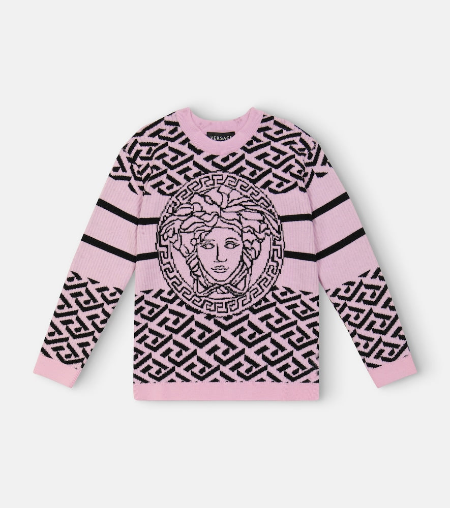 Medusa La Greca wool sweater