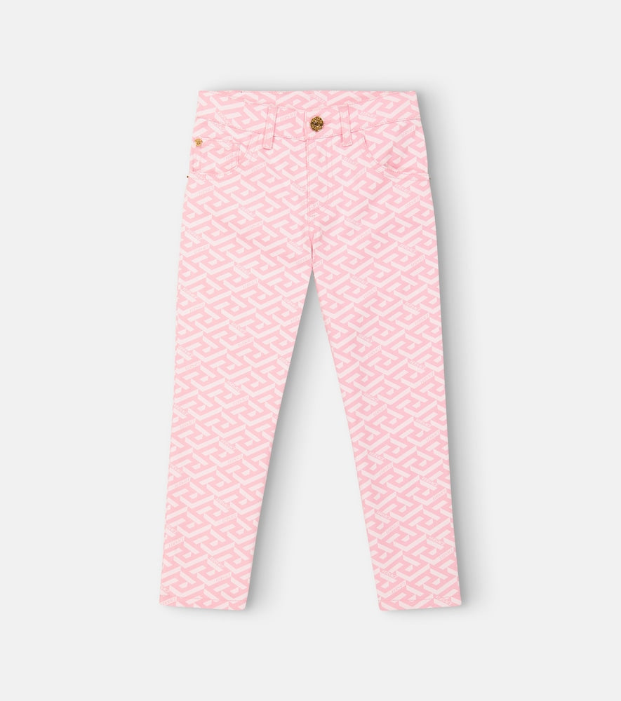 La Greca printed jeans