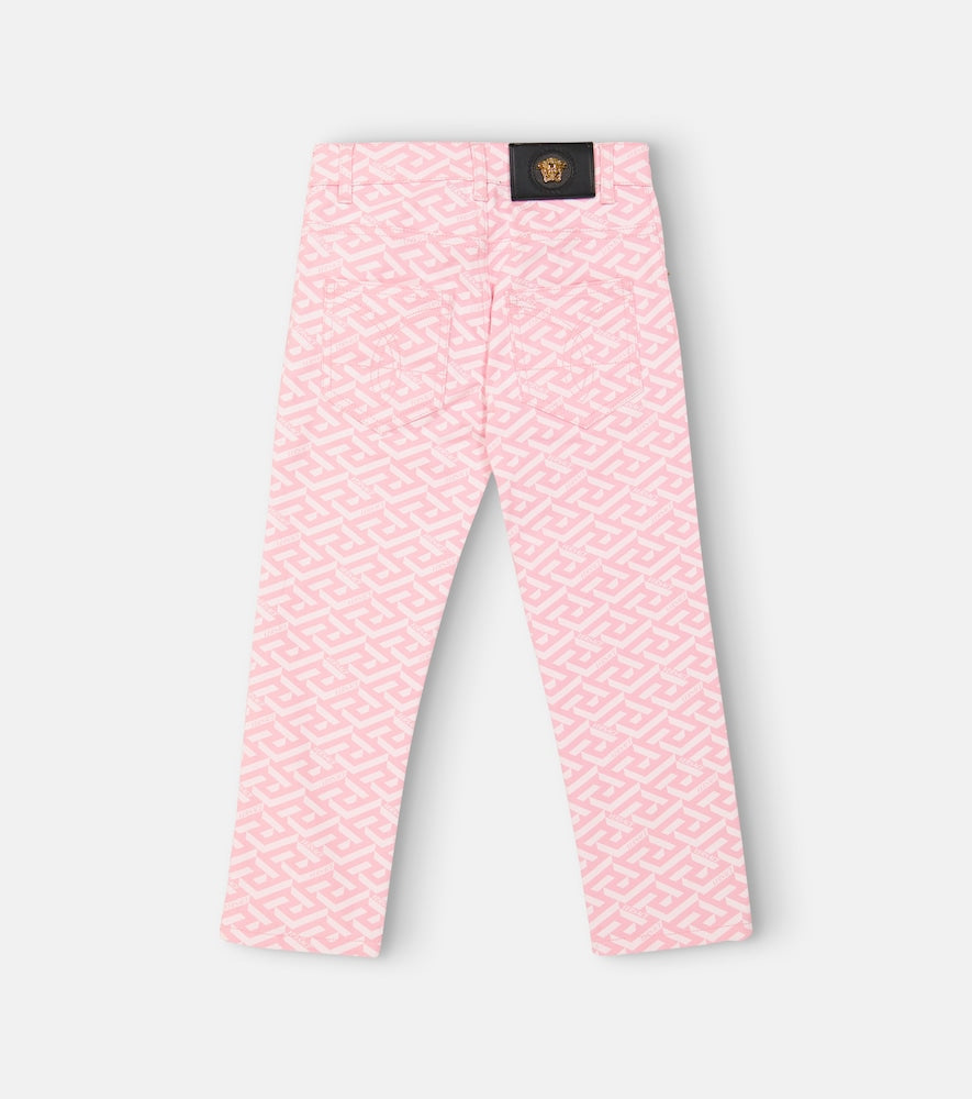 La Greca printed jeans