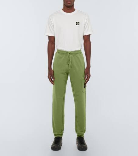 Compass cotton jersey T-shirt