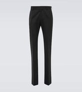 Stretch-wool pants