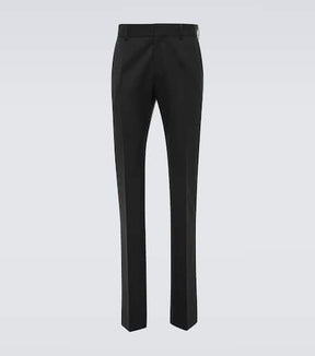 Stretch-wool pants