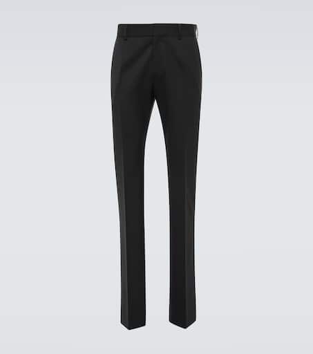 Stretch-wool pants