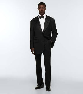 Stretch-wool pants
