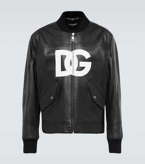 DG leather bomber jacket