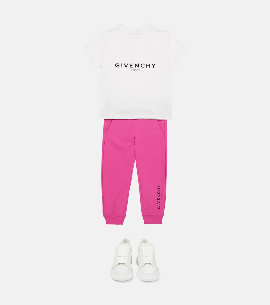 Logo cotton-blend sweatpants