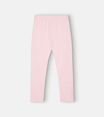 Logo cotton leggings