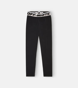 Logo tape leggings