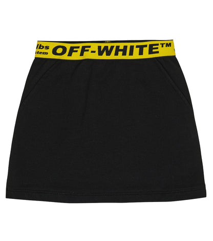 Cotton jersey skirt