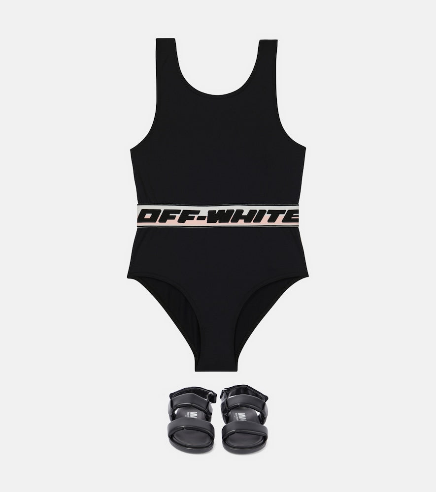 Logo swimsuit
