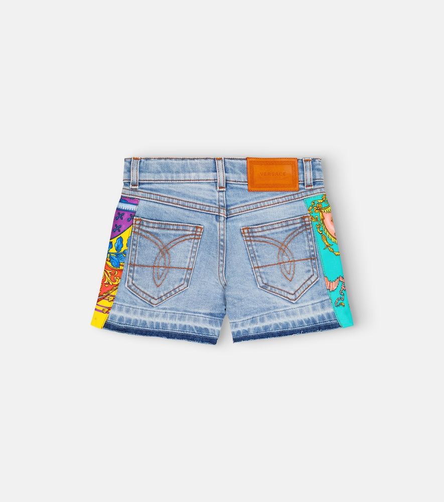 Royal Rebellion denim shorts