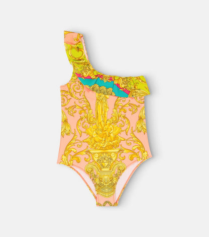 Barocco printed swimsuit