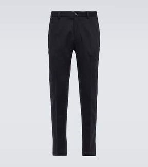 Slim cashmere pants
