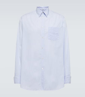 Striped cotton shirt