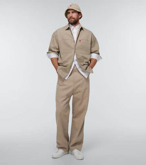Alex Fit straight cotton gabardine pants