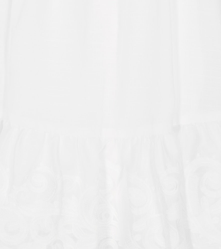 Anneke embroidered cotton dress