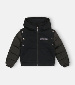 Embellished puffer jacket