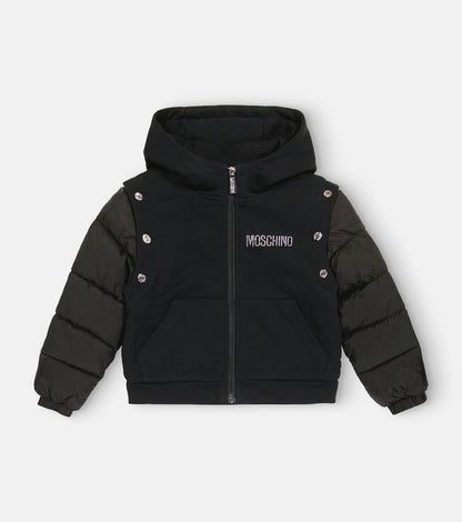 Embellished puffer jacket