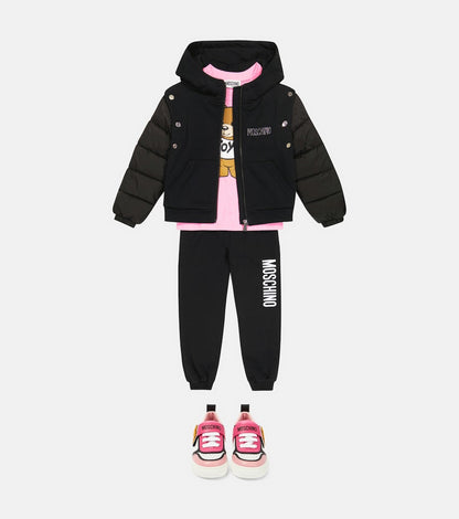Embellished puffer jacket