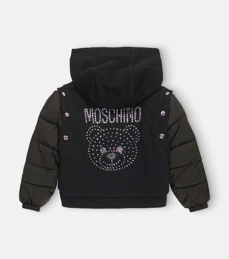 Embellished puffer jacket