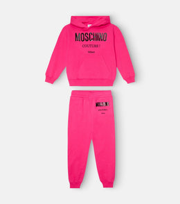 Cotton-blend hoodie and sweatpants set