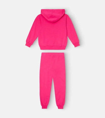 Cotton-blend hoodie and sweatpants set