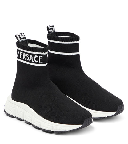 Logo sock sneakers