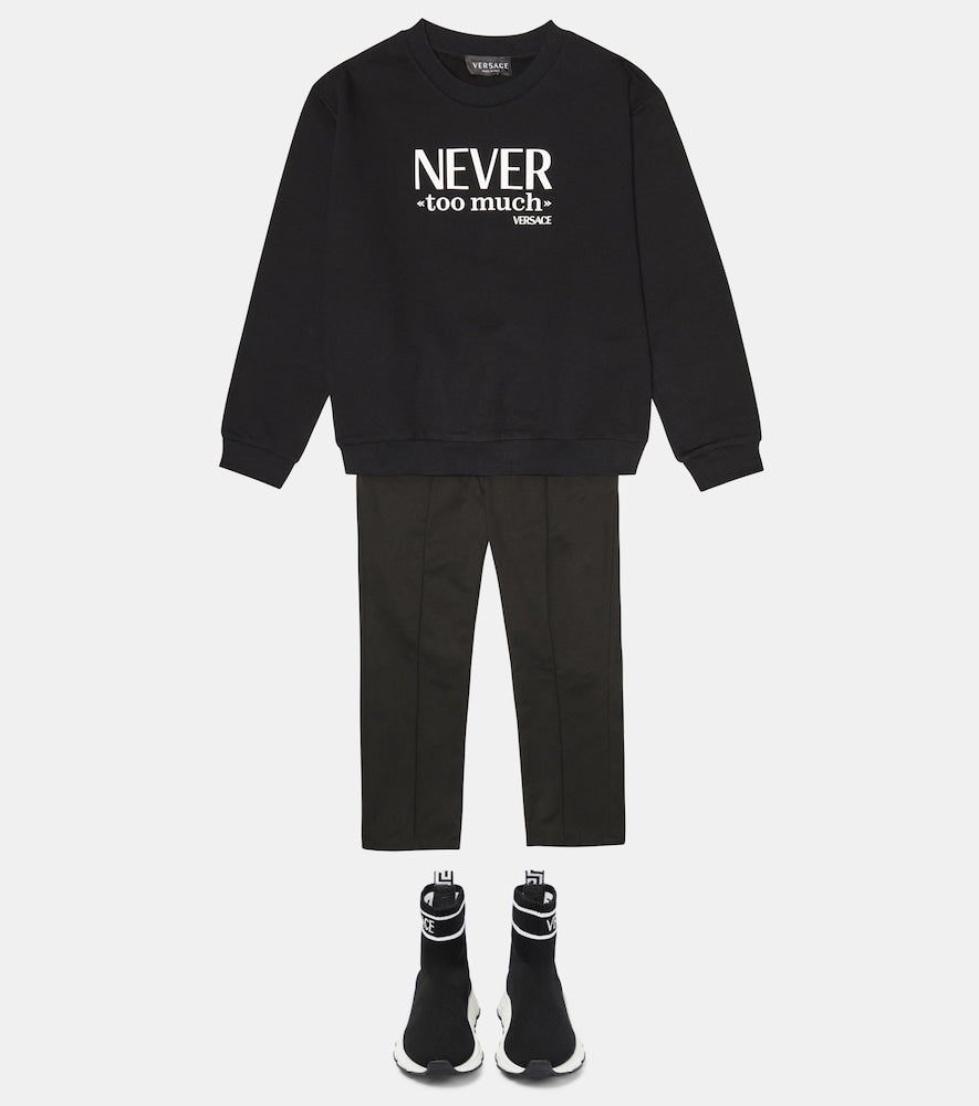 Logo sock sneakers