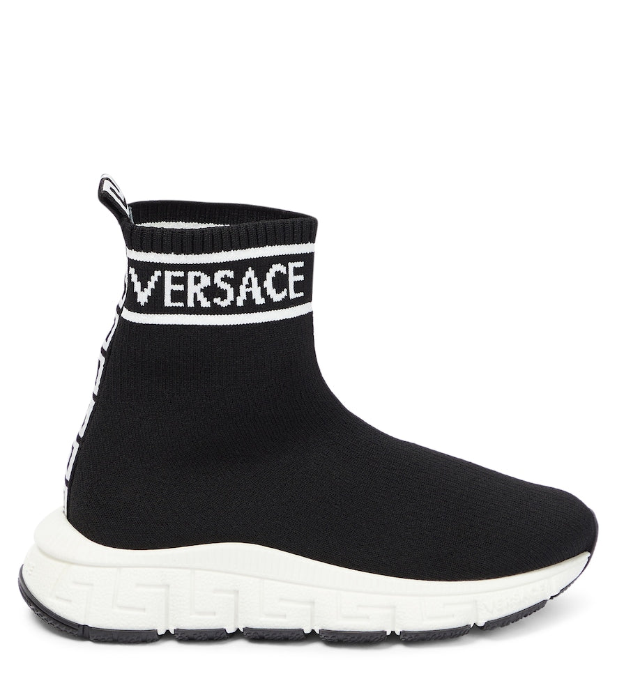 Logo sock sneakers