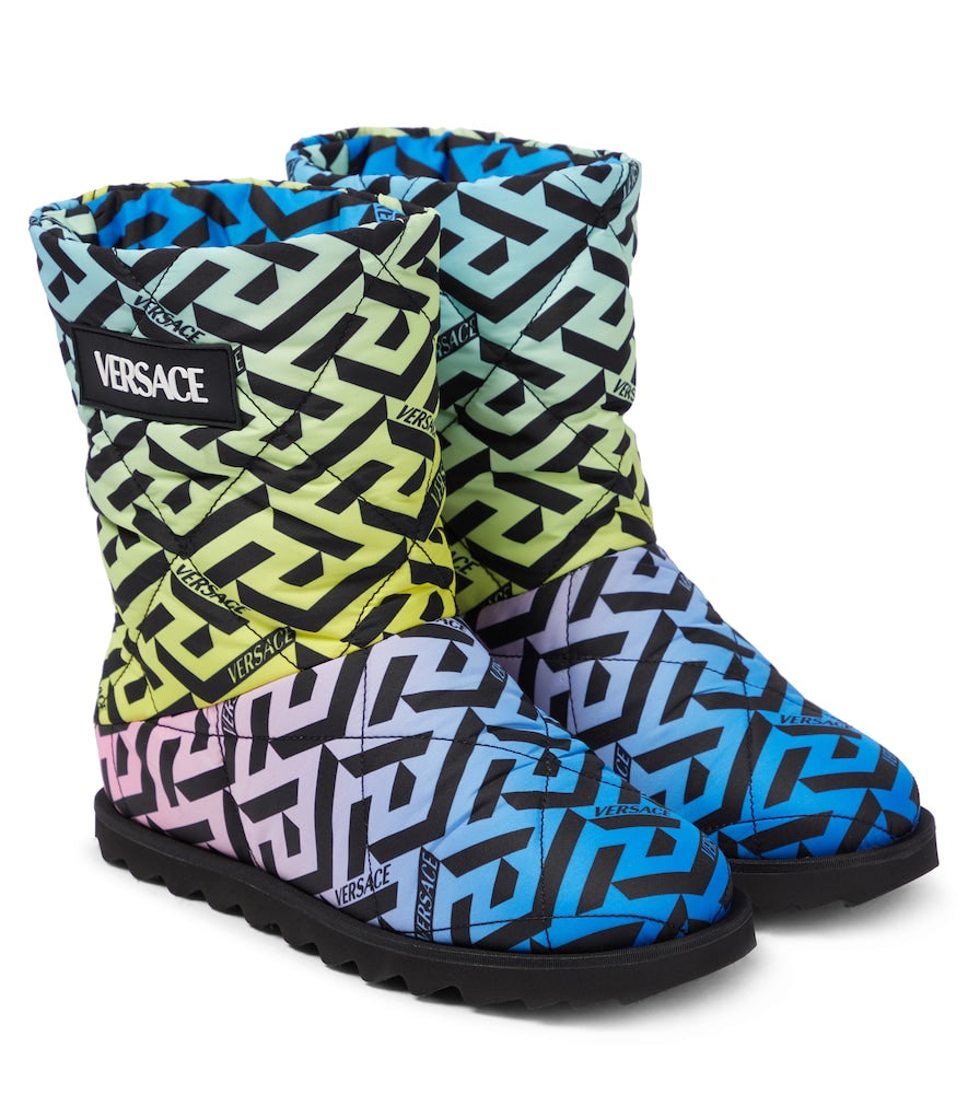 La Greca quilted boots