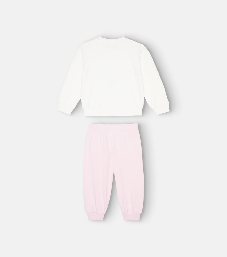 Baby Medusa cotton-blend and sweatshirt and sweatpants set