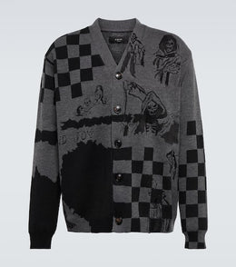 x Wes Lang Sketch wool cardigan