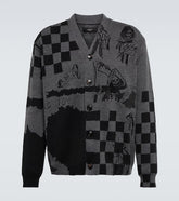 x Wes Lang Sketch wool cardigan
