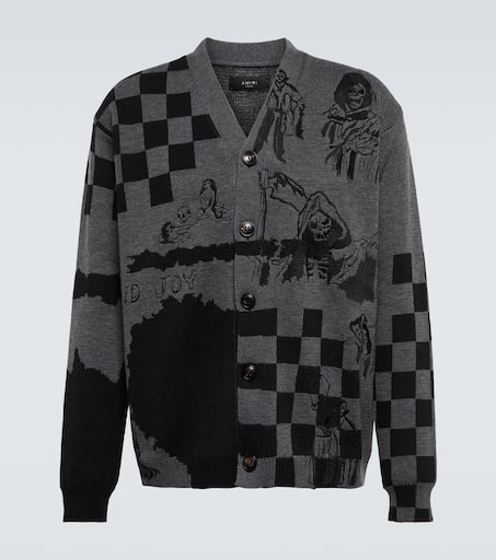 x Wes Lang Sketch wool cardigan