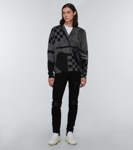 x Wes Lang Sketch wool cardigan